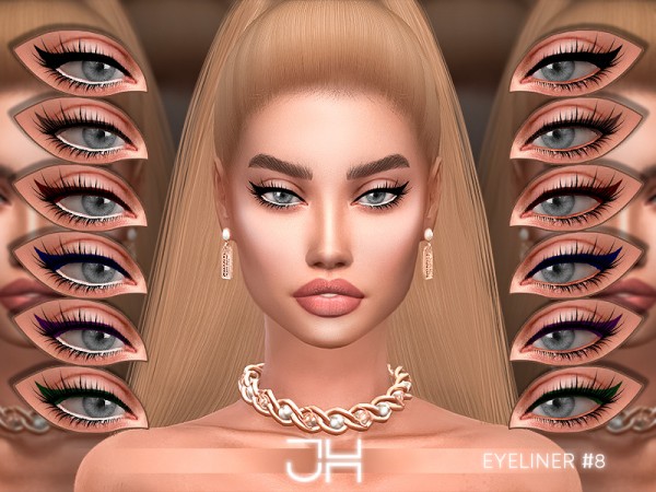  The Sims Resource: Eyeliner 8  by Jul Haos