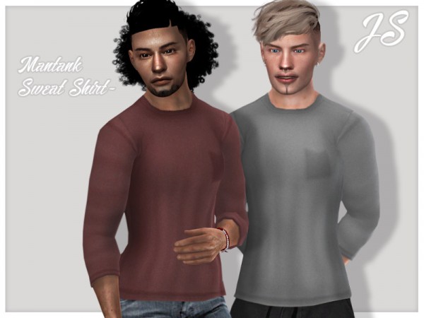  The Sims Resource: Mantank Top by JavaSims