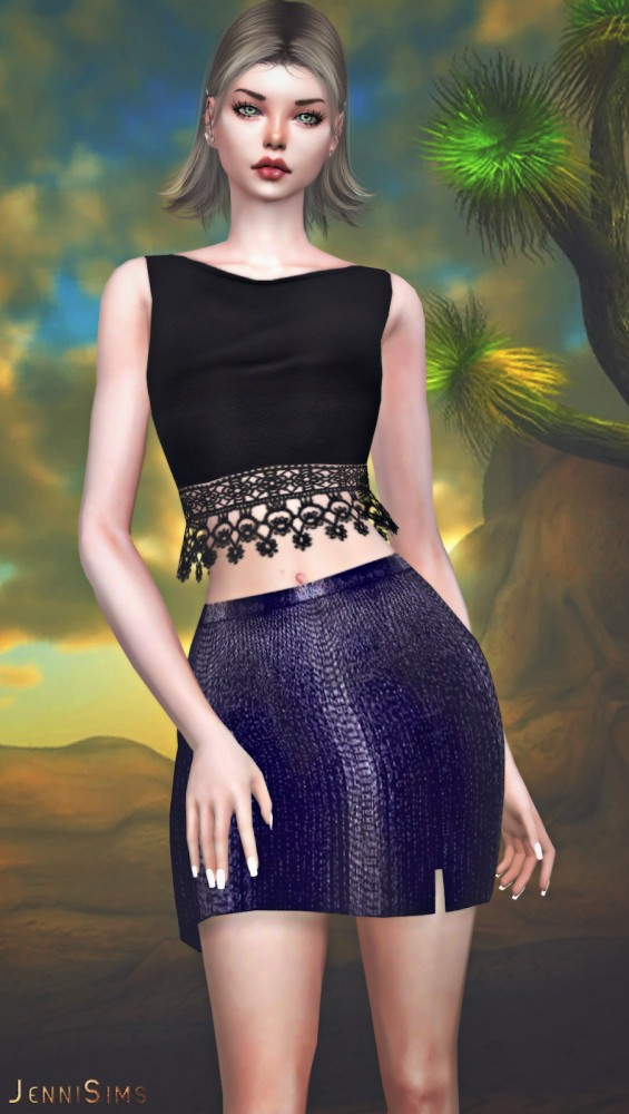  Jenni Sims: Base Game Compatible Skirt