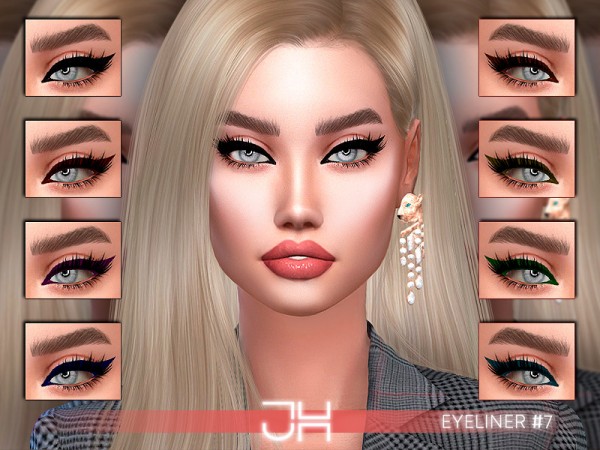  The Sims Resource: Eyeliner 7  by Jul Haos