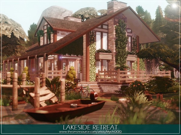  The Sims Resource: Lakeside Retreat by MychQQQ