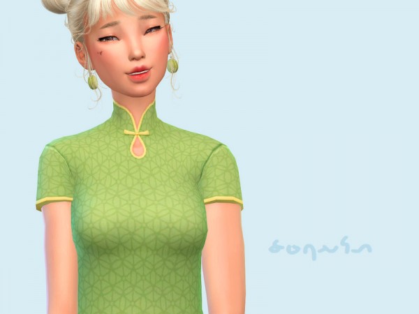  The Sims Resource: Mandarin Set by Saruin