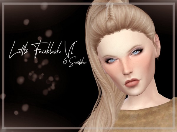  The Sims Resource: Little Faceblush V1 by Reevaly