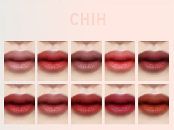  The Sims Resource: Diva Lips by Chih