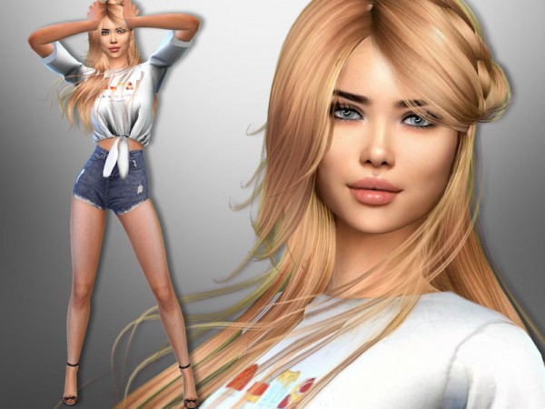  The Sims Resource: Brianna Nagel by divaka45