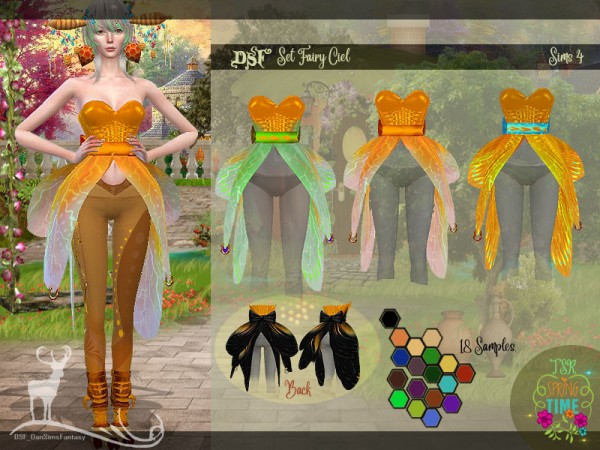  The Sims Resource: Set Fairy Ciel by DanSimsFantasy
