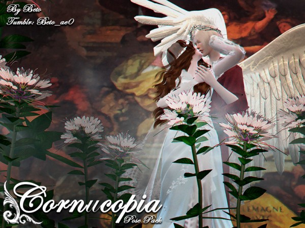  The Sims Resource: Cornucopia   Pose Pack by Beto ae0