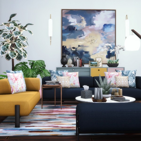  Simsational designs: Moku Seating Suite   Modern Sofas in 6 New Designs