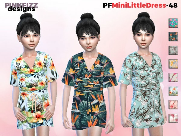  The Sims Resource: Mini Little Dress by Pinkfizzzzz