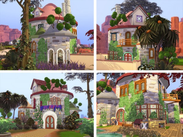  The Sims Resource: Red Mushroom House by Ineliz