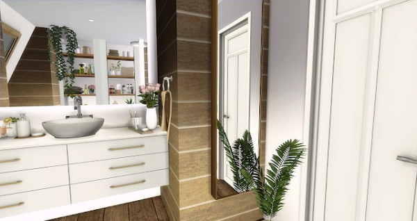  Liney Sims: Attic Bathroom
