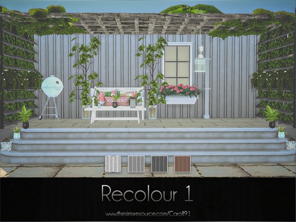  The Sims Resource: Neutral Metal Panel by Caroll91