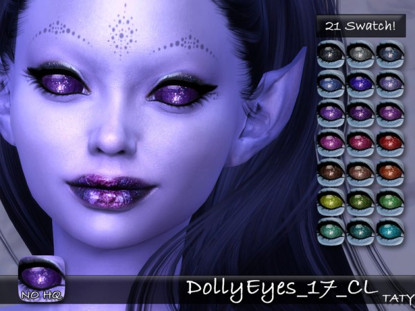  The Sims Resource: Dolly Eyes 17 by Taty