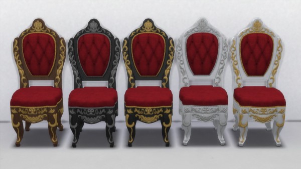  Mod The Sims: Rococo Objects Converted by TheJim07