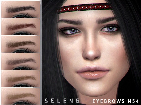 The Sims Resource: Eyebrows N54 by Seleng