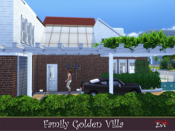  The Sims Resource: Family Golden Villa by evi