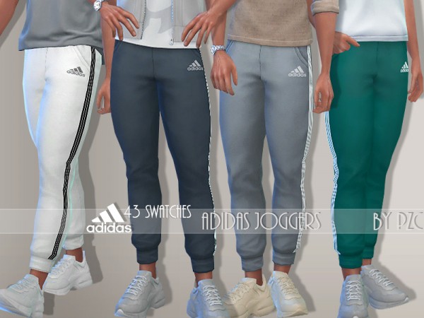  The Sims Resource: Joggers 9096 by Pinkzombiecupcakes