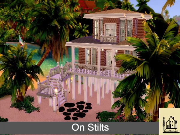  The Sims Resource: On Stilts house by GenkaiHaretsu