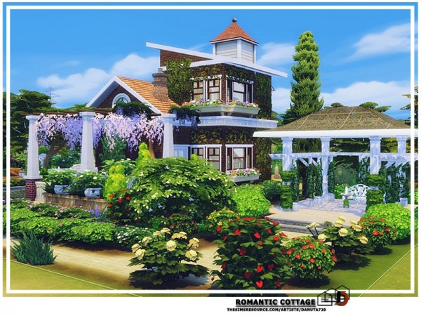  The Sims Resource: Romantic cottage   Tier 3 by Danuta720