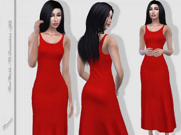  The Sims Resource: Simple Sundress by pizazz