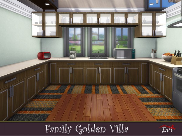  The Sims Resource: Family Golden Villa by evi