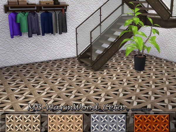  The Sims Resource: Warm Wood Ceta by matomibotaki