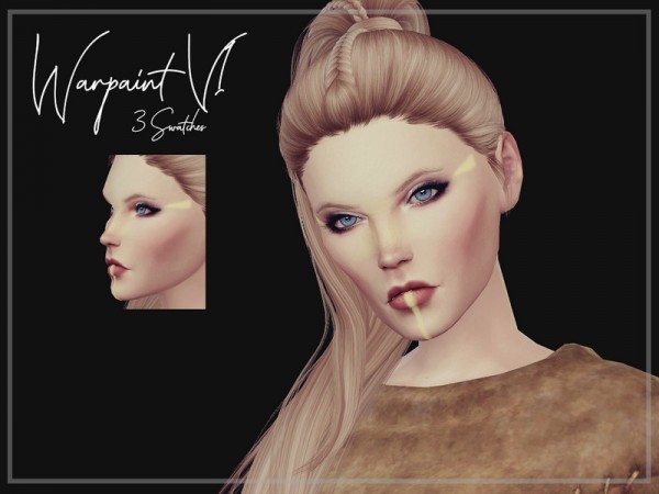  The Sims Resource: Warpaint V1 by Reevaly