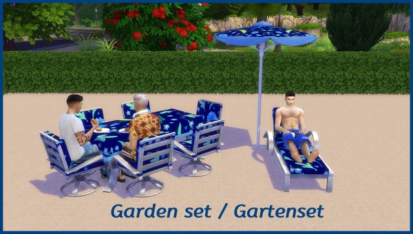  Mod The Sims: Garden furniture by hippy70