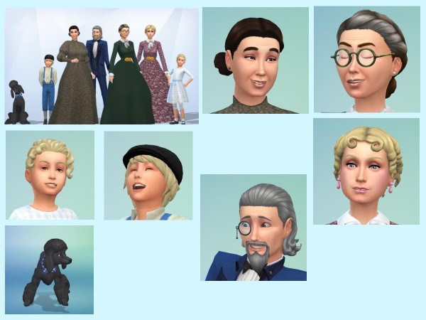  KyriaTs Sims 4 World: Aunt Green, aunt Brown and aunt Lavender