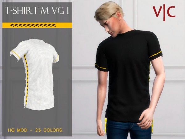  The Sims Resource: T shirt M VG I by Viy Sims