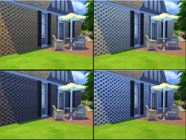  The Sims Resource: Solid Siding Stable by matomibotaki