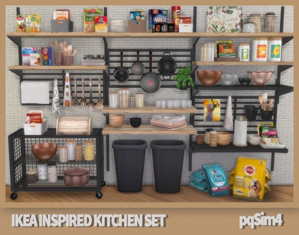 PQSims4: Kitchen Set