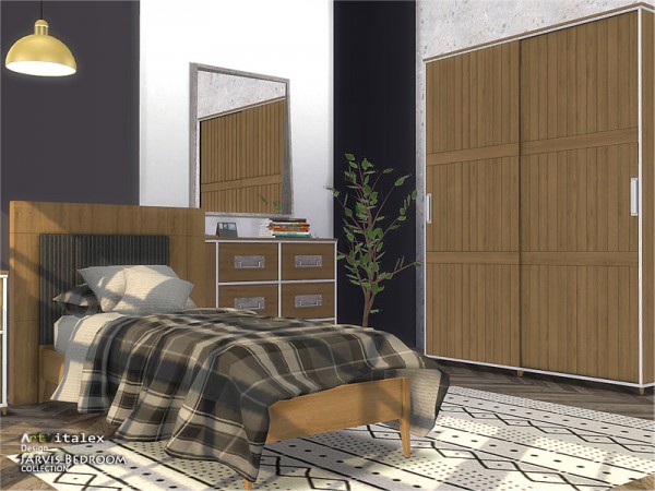  The Sims Resource: Jarvis Bedroom by ArtVitalex