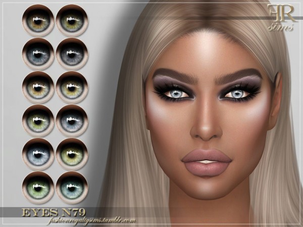  The Sims Resource: Eyes N79 by FashionRoyaltySims