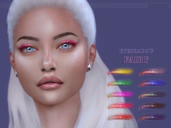  The Sims Resource: Eyeshadow Fairy by ANGISSI