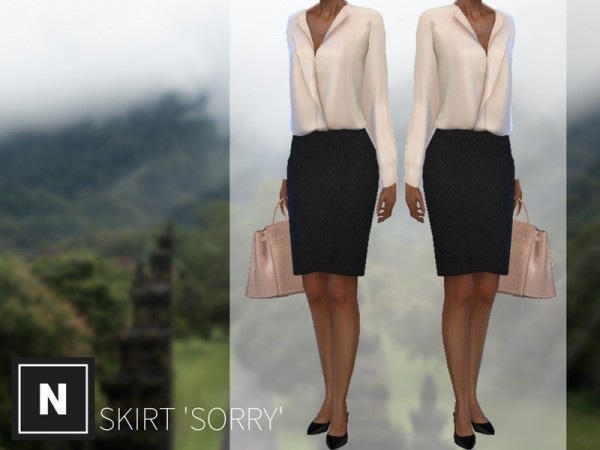  The Sims Resource: Regret  skirt by networksims