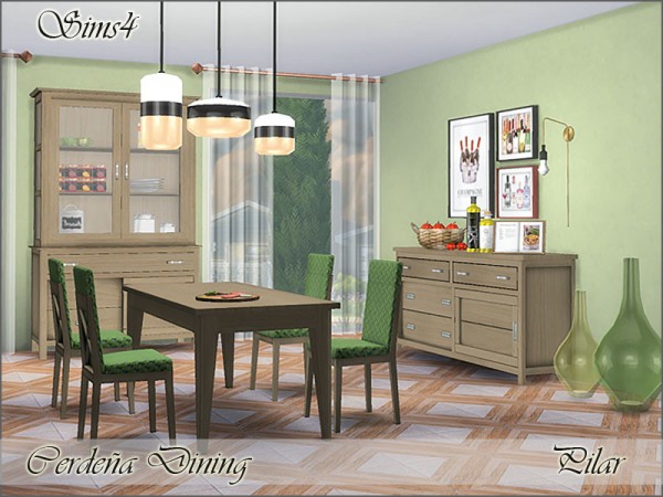  The Sims Resource: Cerdena Dining by Pilar