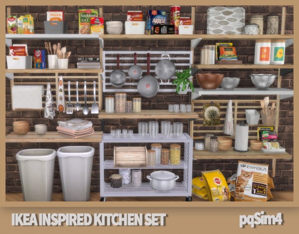 PQSims4: Kitchen Set