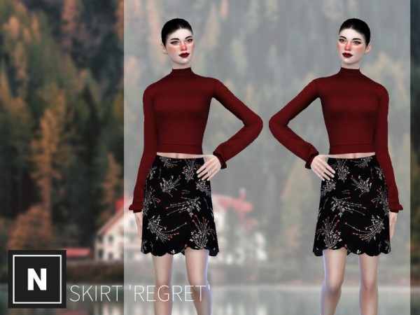  The Sims Resource: Sorry skirt by networksims