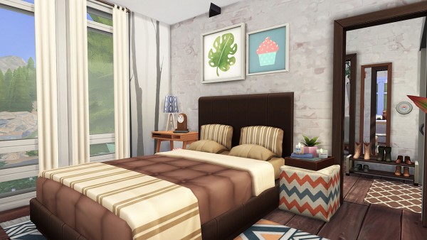 Aveline Sims: Tiny mountain retreat • Sims 4 Downloads