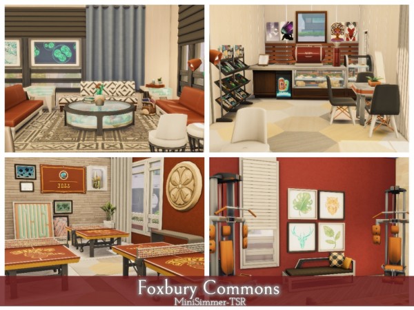  The Sims Resource: Foxbury Commons House by Mini Simmer