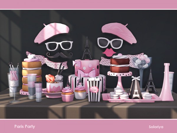  The Sims Resource: Paris Party by soloriya