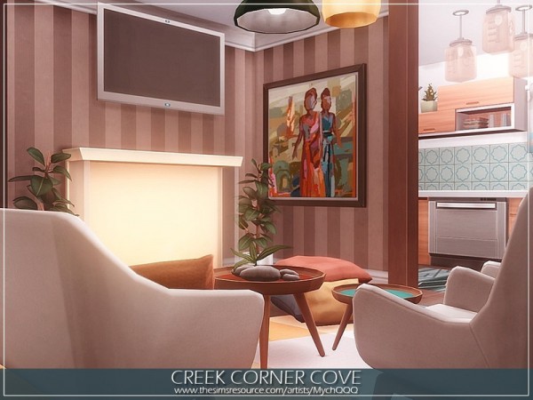  The Sims Resource: Creek Corner Cove by MychQQQ