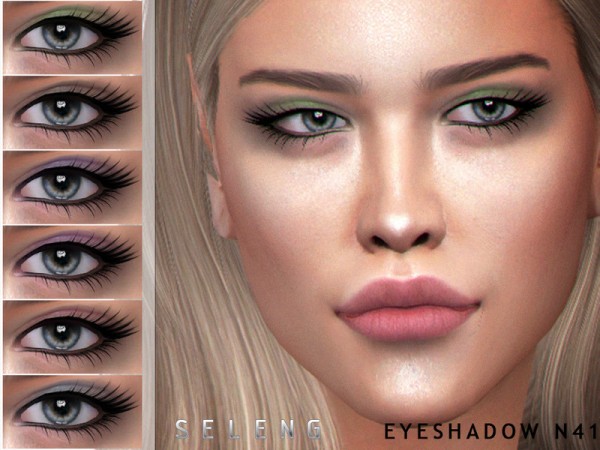  The Sims Resource: Eyeshadow N41 by Seleng