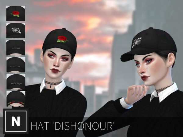  The Sims Resource: Dishonour   hat by networksims