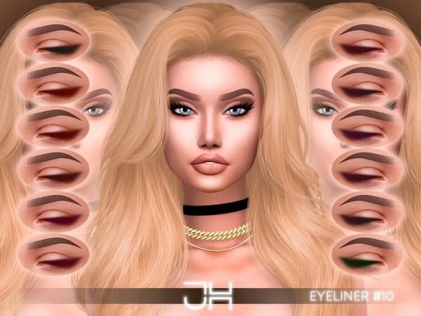  The Sims Resource: Eyeliner 10  by Jul Haos