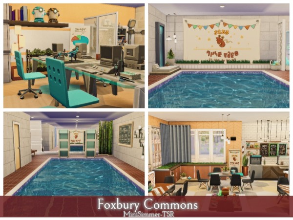  The Sims Resource: Foxbury Commons House by Mini Simmer