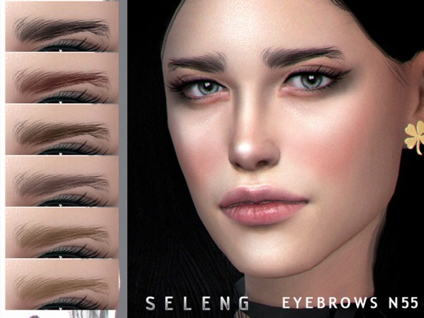  The Sims Resource: Eyebrows N55 by Seleng