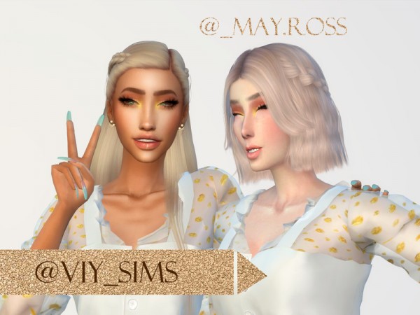 The Sims Resource: Dress 22YI by Viy Sims