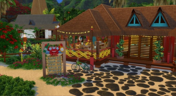  Sims Artists: Restaurant de Sulani